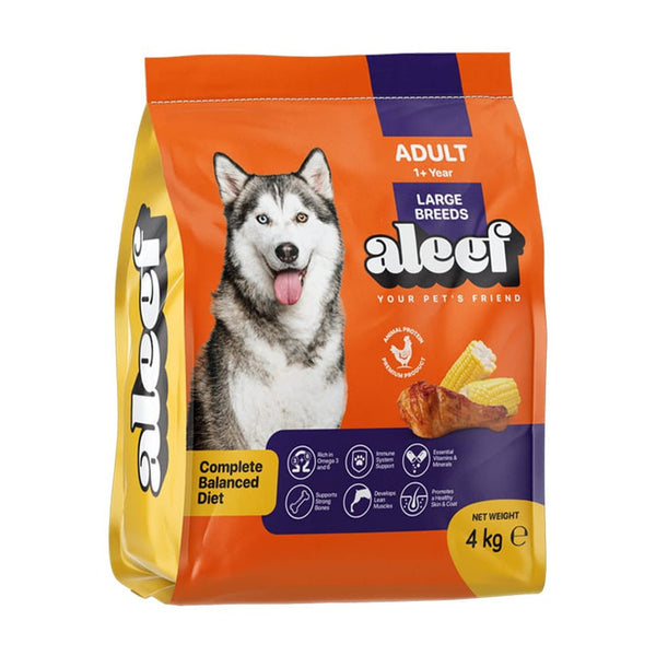 aleef Adult Dog Dry Food - Large Breeds 4 Kg