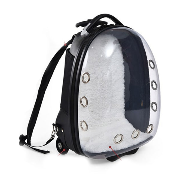 Naomi Pet Suitcase With Long Hand For Small Dog&Cat