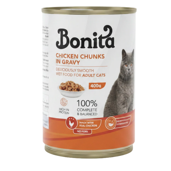 Bonita Chicken Chunks In Gravy 400 g