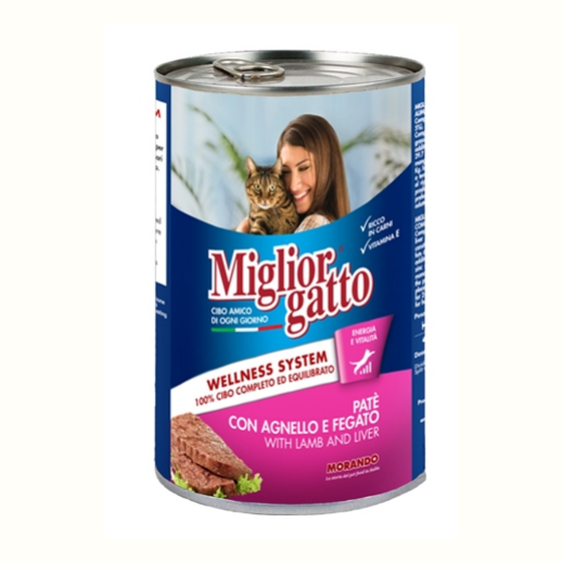 Miglior cat pate Lamb Liver wet 400g