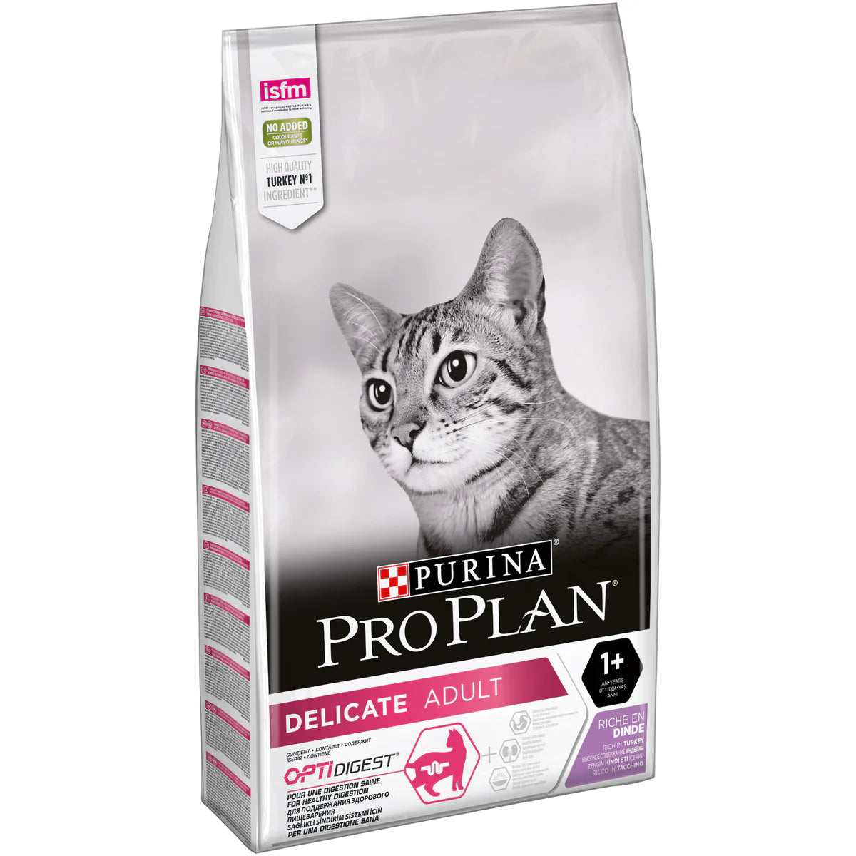 PURINA Pro Plan Delicate Adult  Rich in Turkey Dry Cat Food 1.5 KG