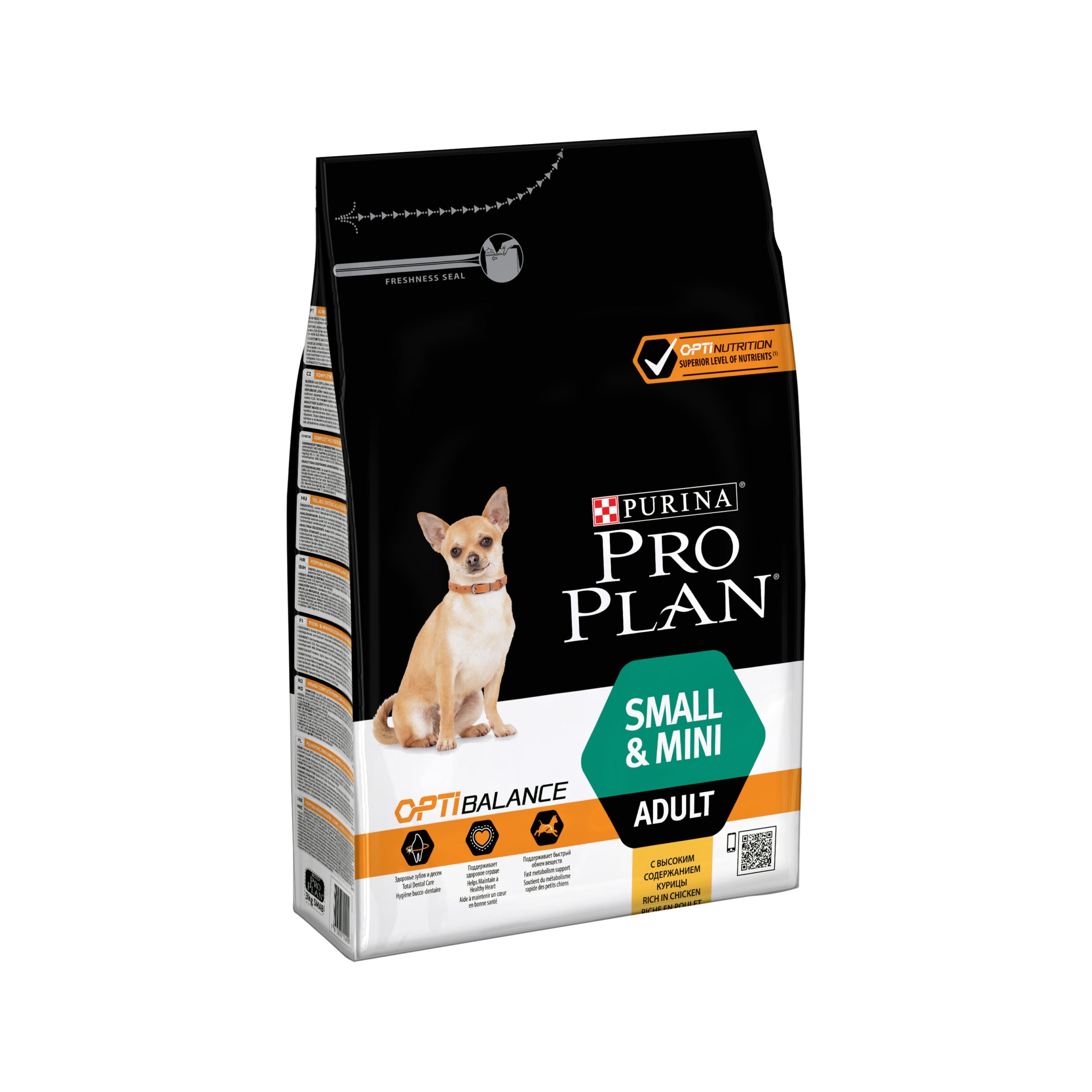 PURINA® PRO PLAN® Small & Mini Adult OPTIBALANCE®Chicken - 3 KG