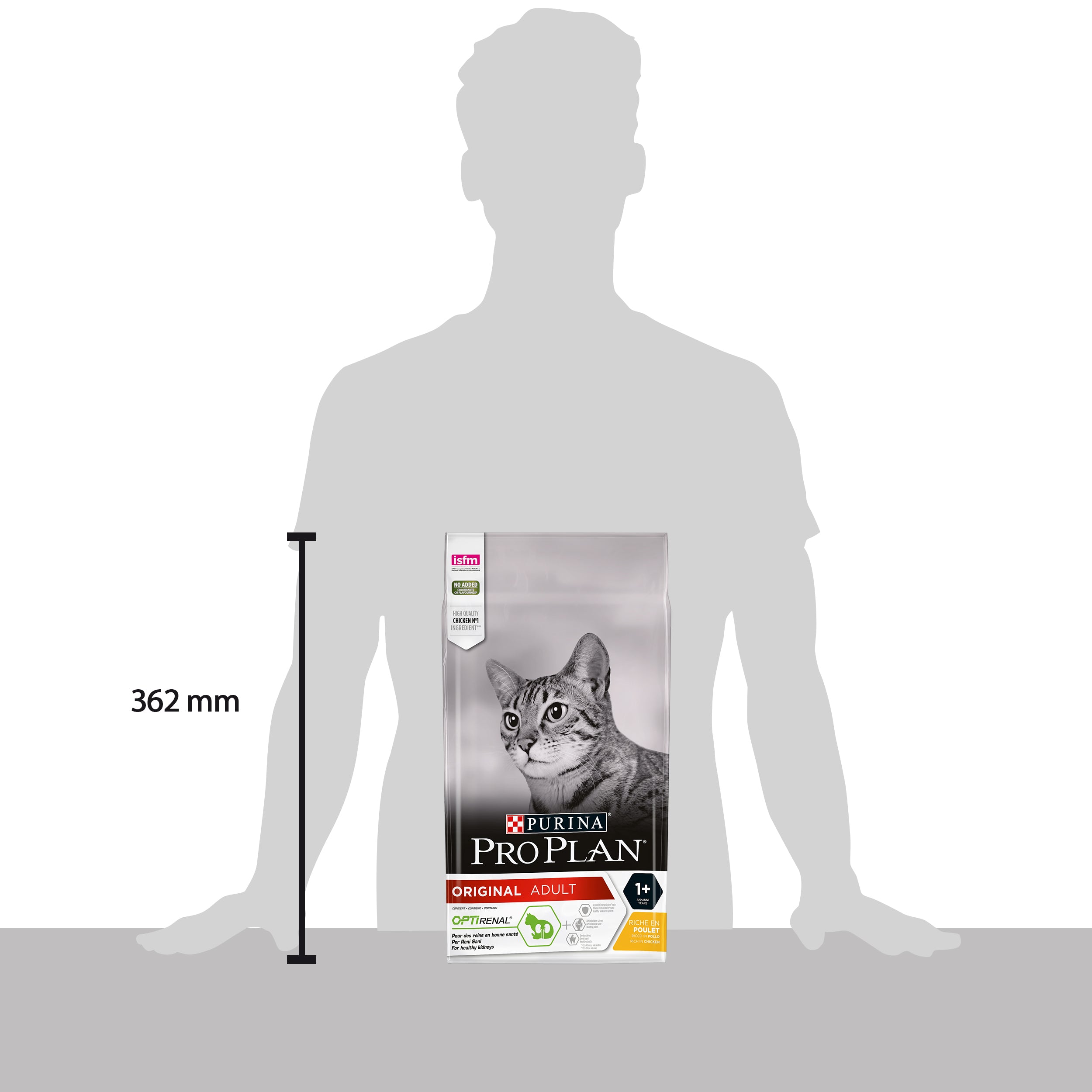 PURINA Pro Plan Original Adult Cat OPTIRENAL Chicken 1.5 KG