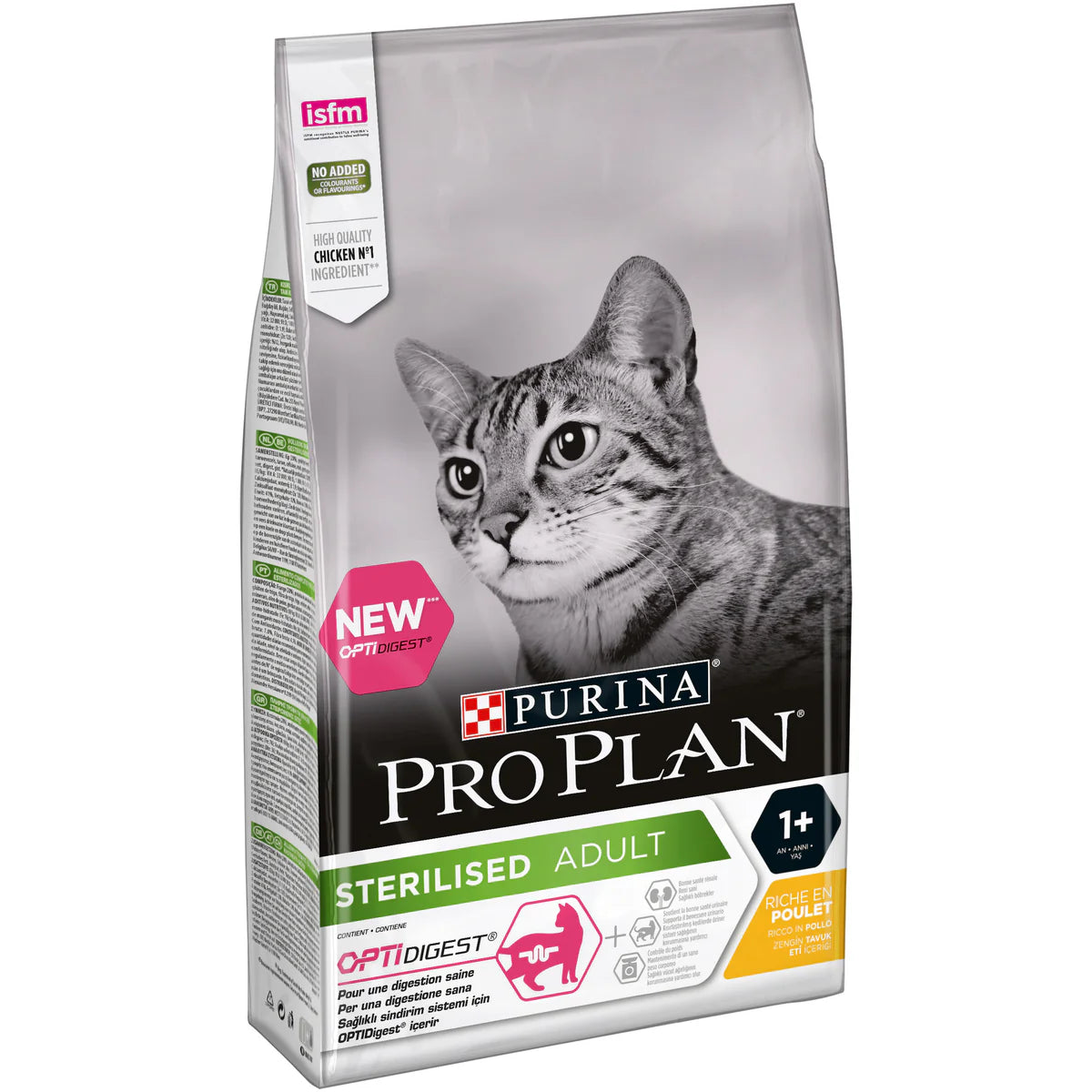 PURINA Pro Plan Cat Sterilised Delicate Rich in Chicken Dry Cat Food Adult 1,5 kg