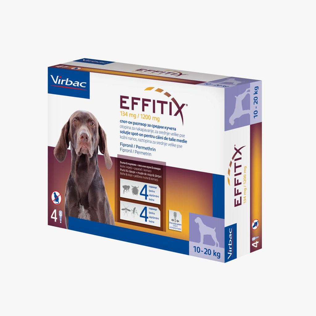 EFFITIX Anti-tick Medicine for Dogs one Pipette