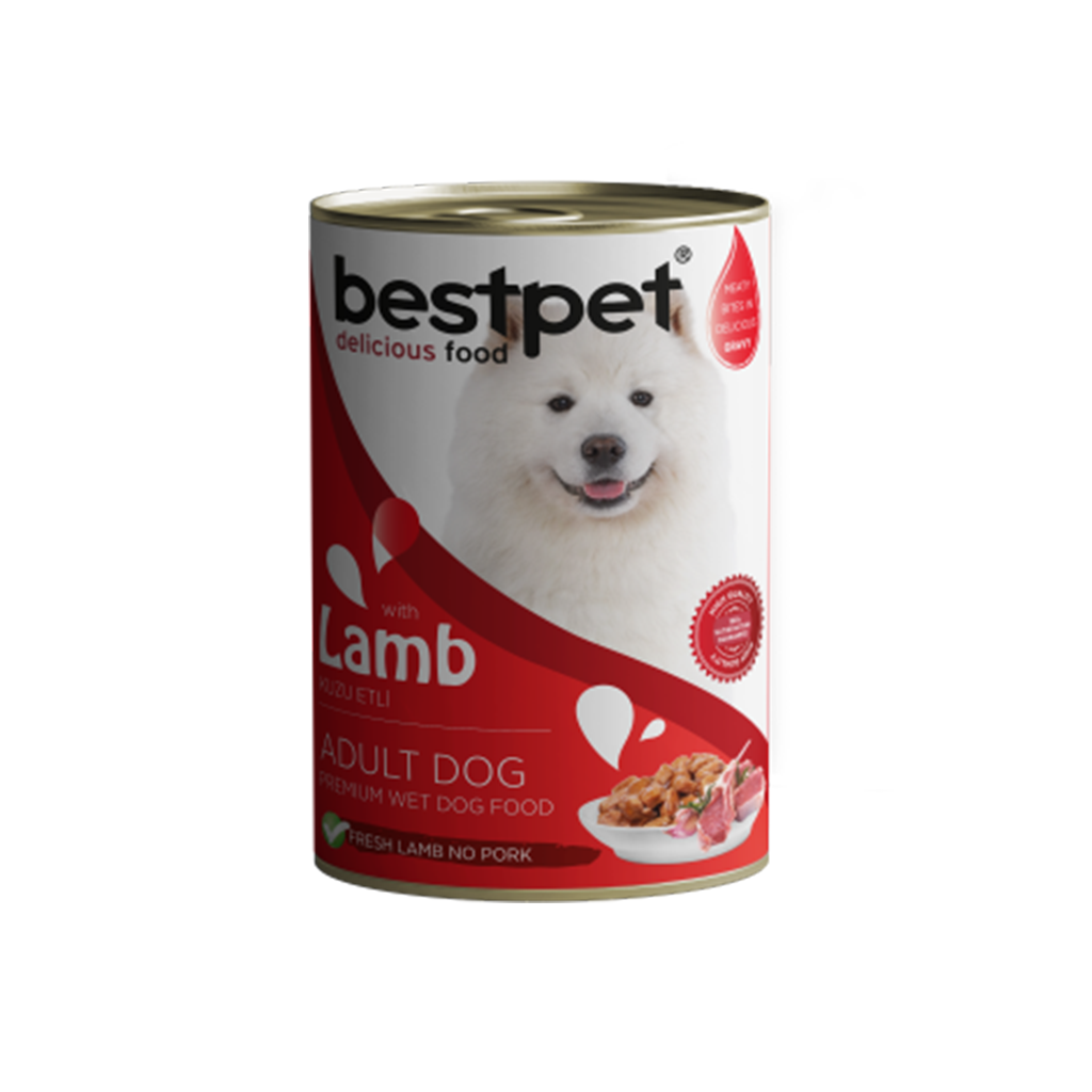 bestpet Wet Food for Adult Dog With Lamb 400 g