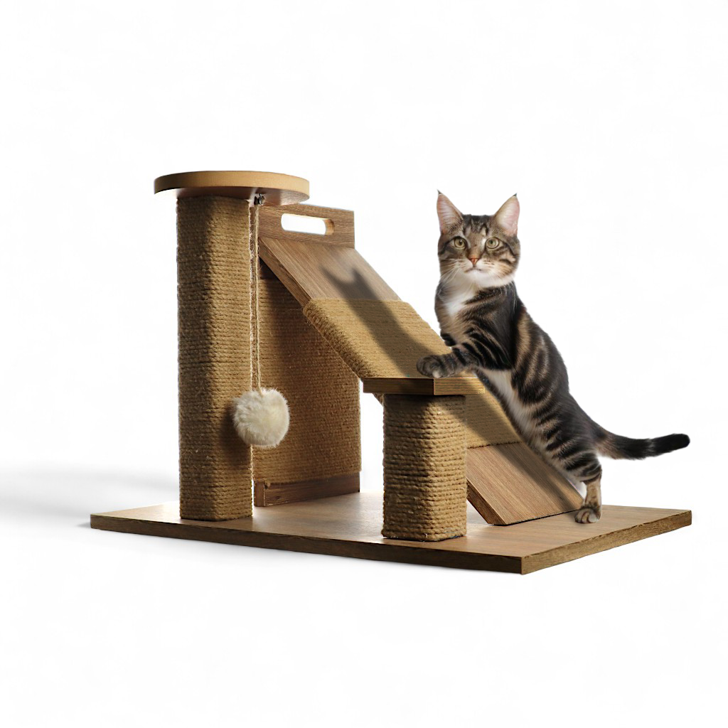 Petmoda scratch Cat Activity Center cat scratcher With catnip  3 in 1