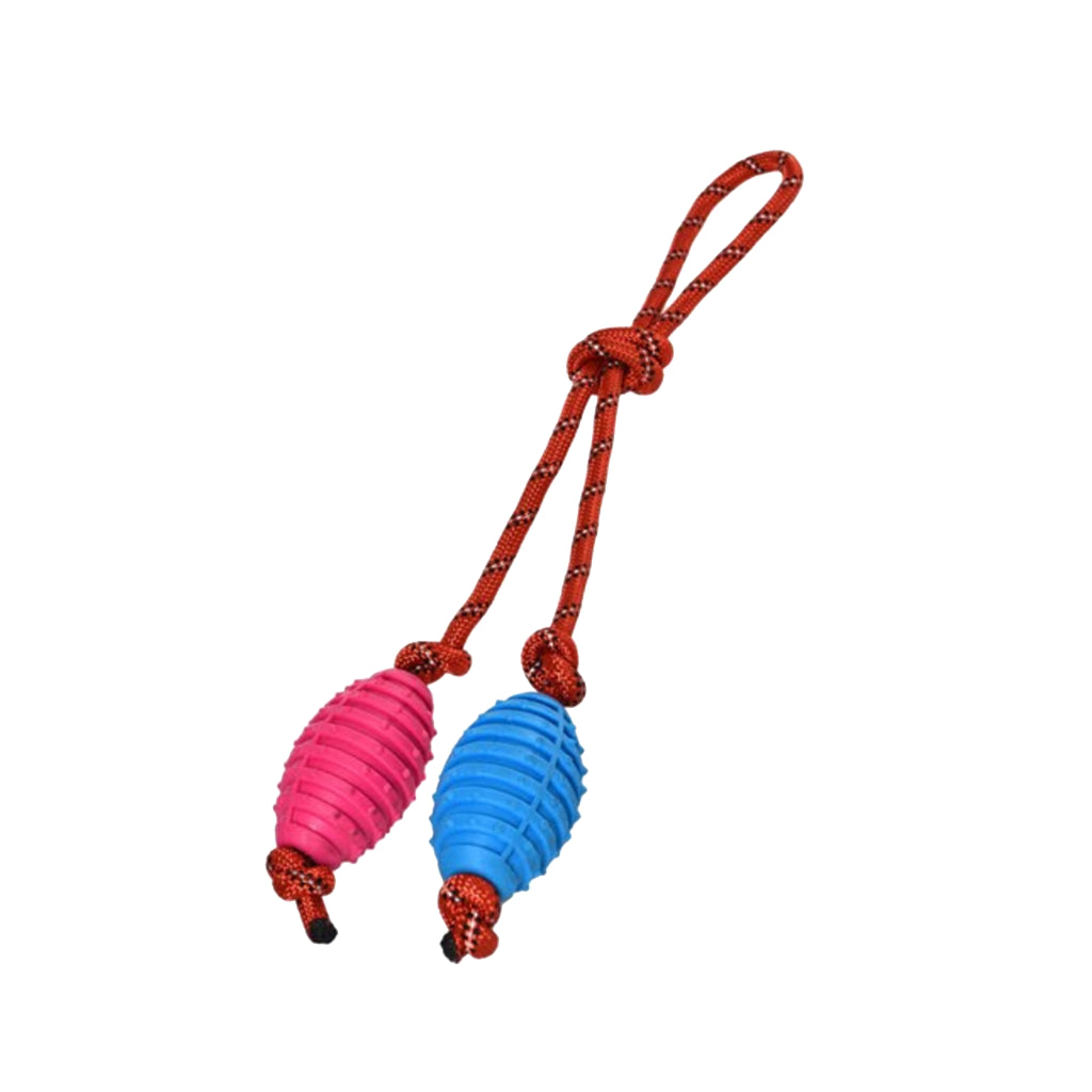 Naomi Dog Toy Rope With Two Balls