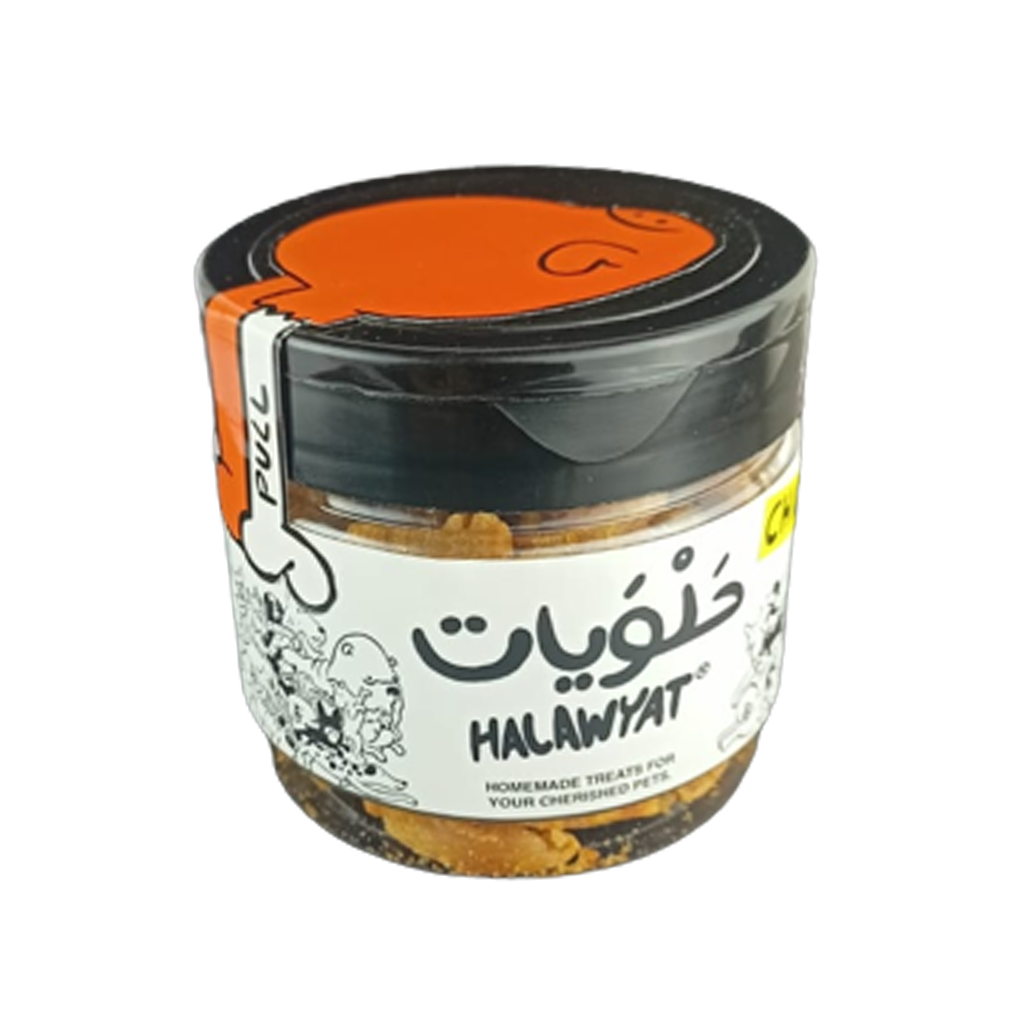 Halawyat Treats For Dogs With Chicken 140 gm