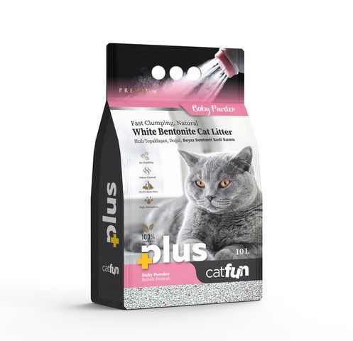 Catfun Plus White Bentonite Clumping Cat Litter