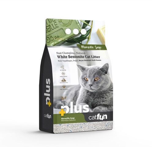 Catfun Plus White Bentonite Clumping Cat Litter