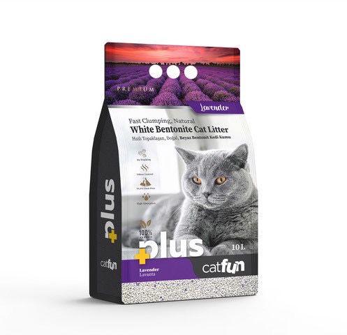 Catfun Plus White Bentonite Clumping Cat Litter