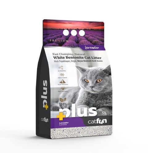 Catfun Plus White Bentonite Clumping Cat Litter