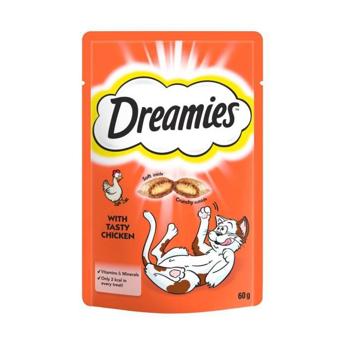 Dreamies Cat Treats 60g Chicken