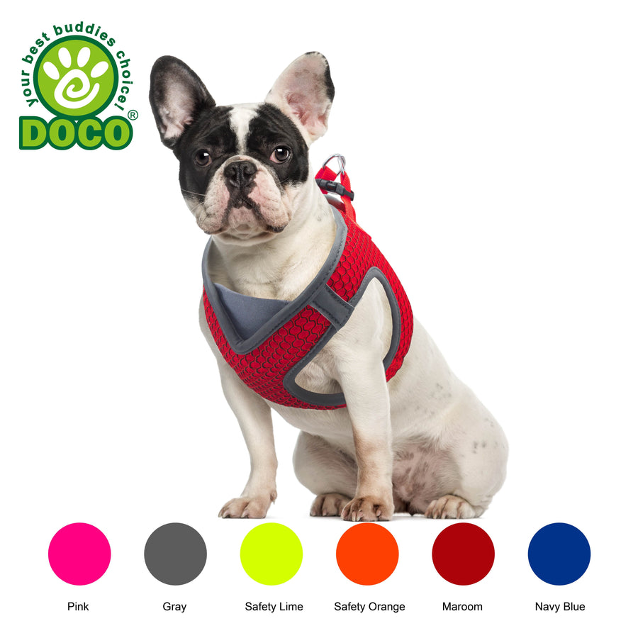 DOCO Athletica Quick Fit V Mesh Reflective Harness X-Large