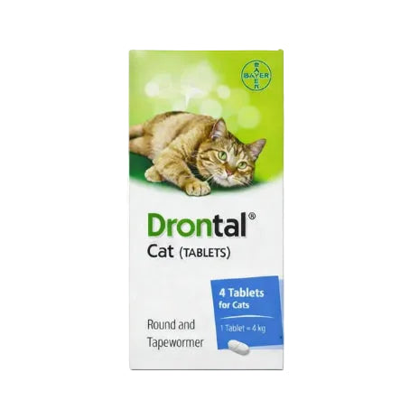 درونتال للقطط — أقراص طرد الديدان (قرص واحد) | Drontal Cat 1 Tablet