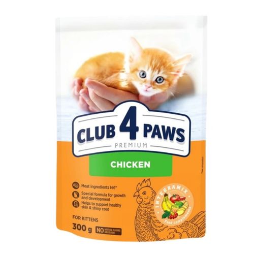 Club 4 Paws Kitten Dry Food Chicken