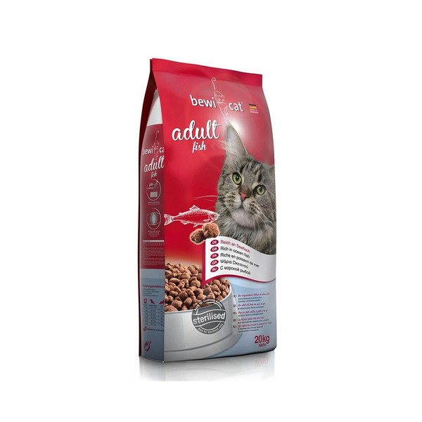 Bewi Fish Sterilised Cat Dry Food 20kg