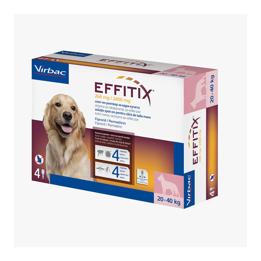 EFFITIX Anti-tick Medicine for Dogs one Pipette