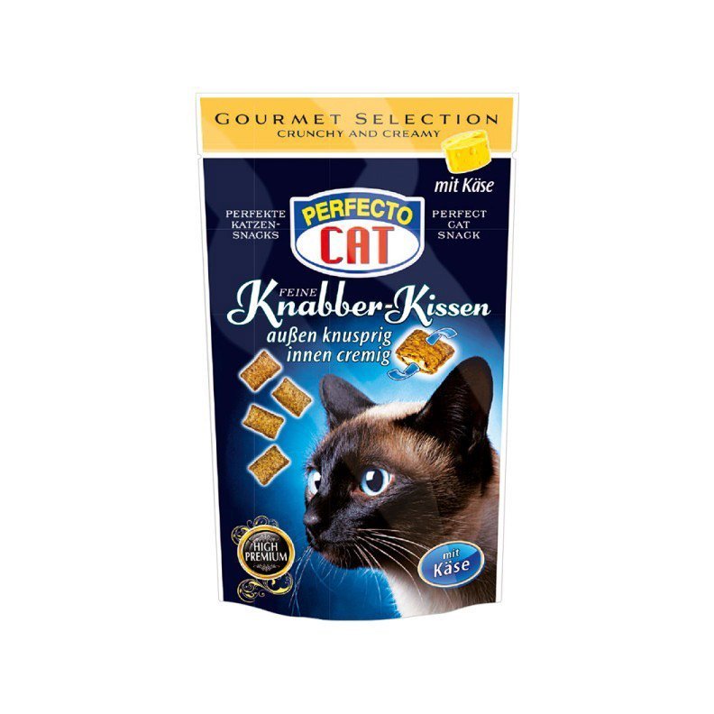 Perfecto Cat Feine Knabber Kissen auben knusprig 50g