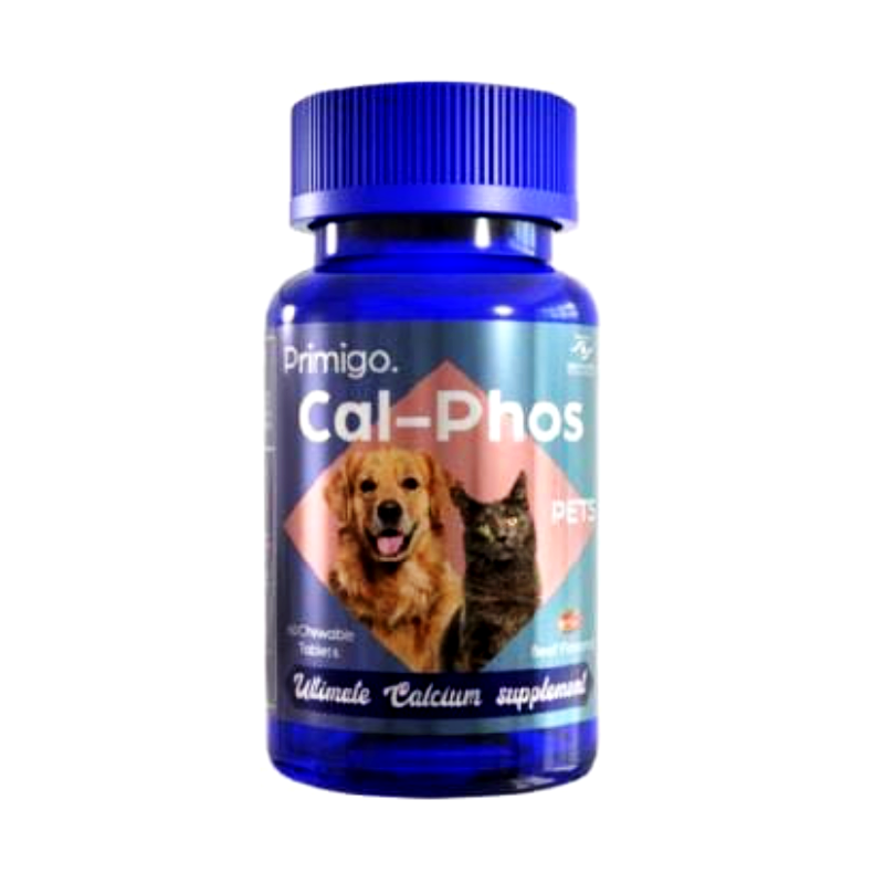 Primigo Cal-Phos Pets 60 Chewable Tablets