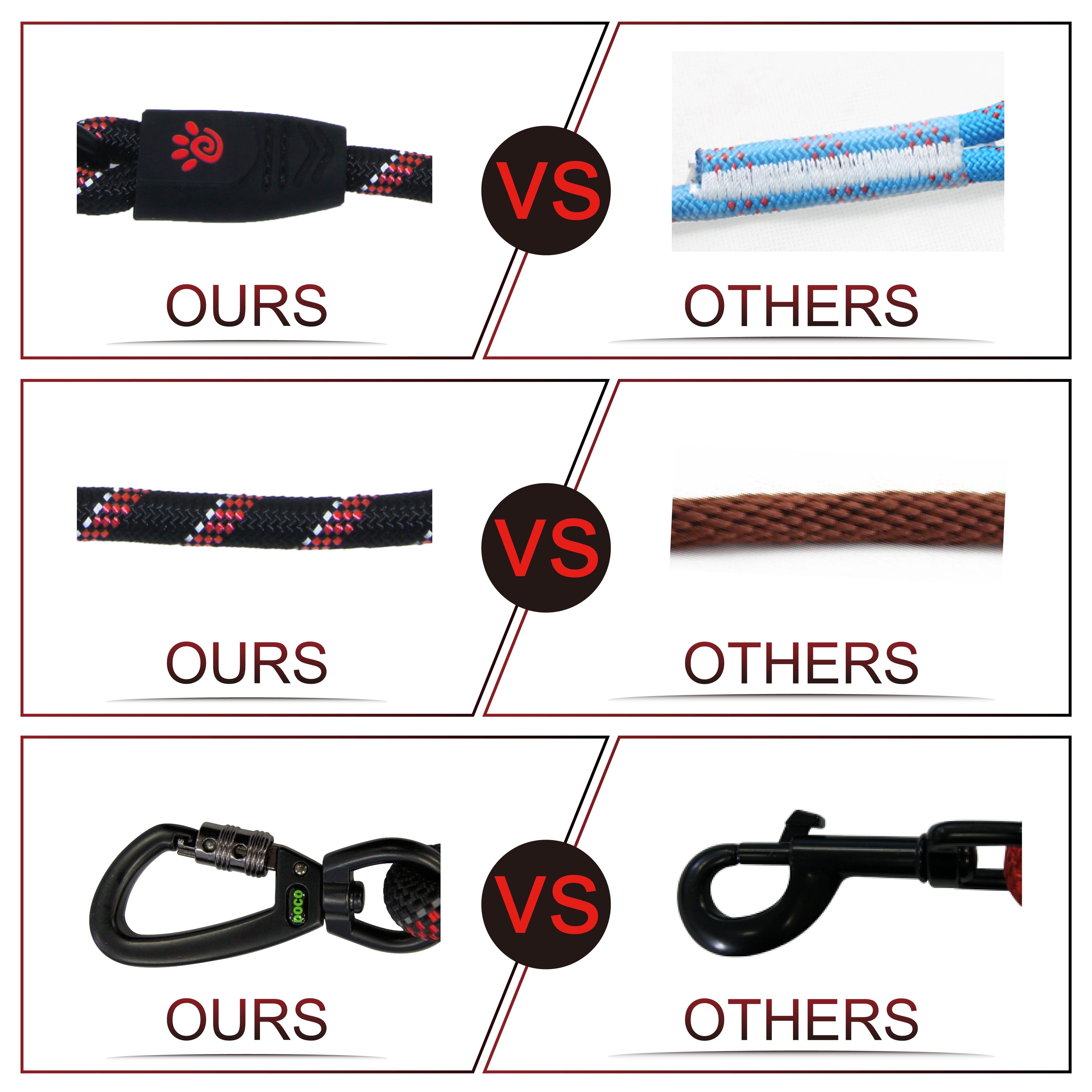 DOCO Reflective Rope Leash Large