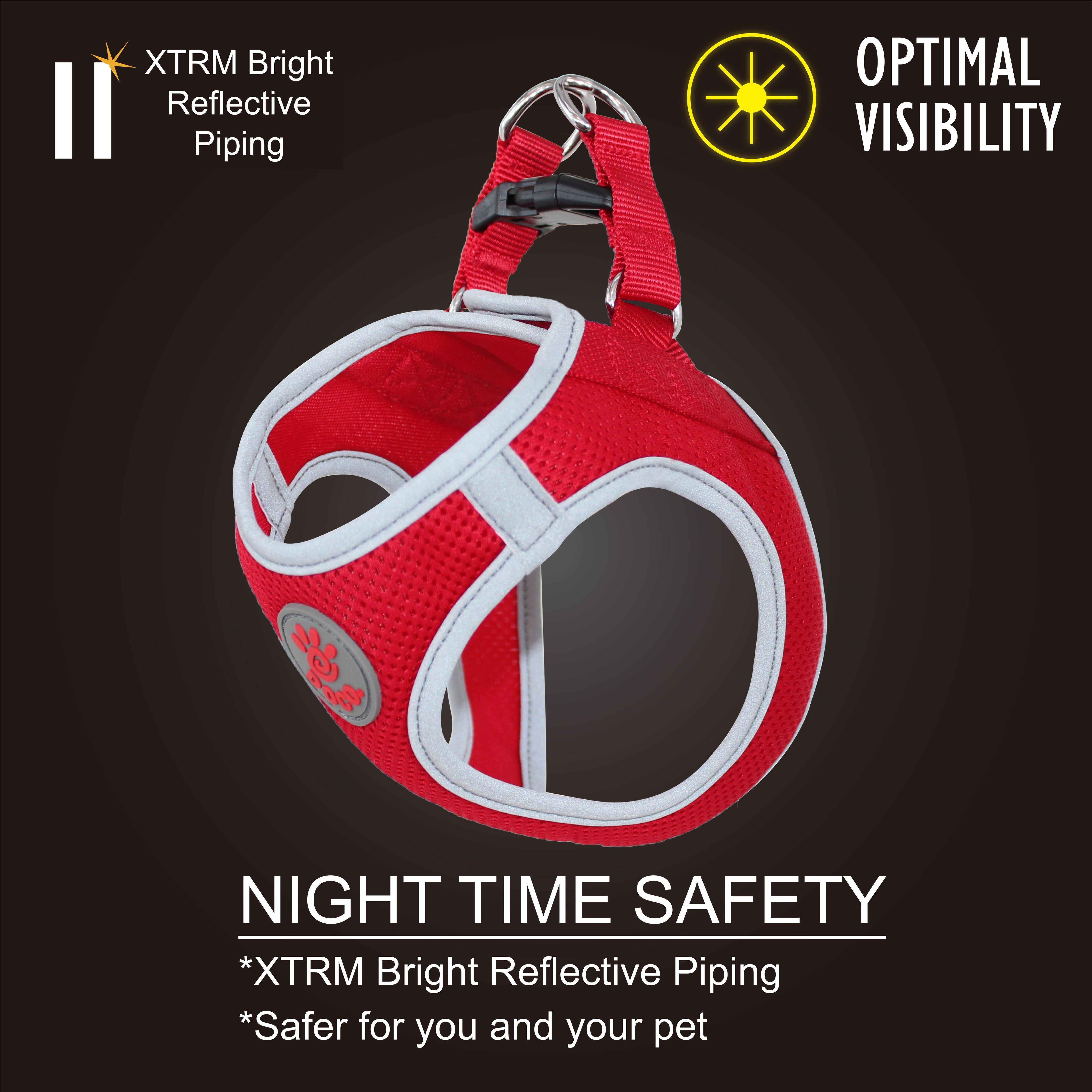 DOCO Athletica Quick Fit Reflective Harness Large