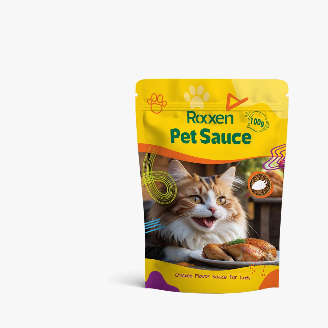 Roxxen Pet Chicken Sauce for Cats Flavor Gain 100 gr