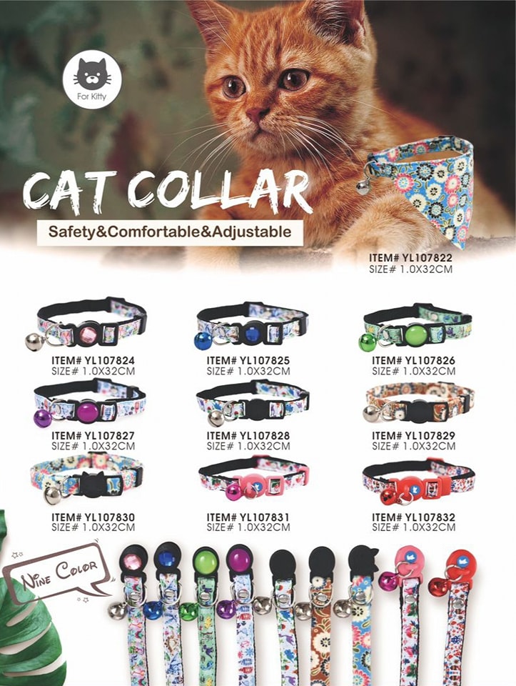 Naomi cat collar with a Bell Trixie