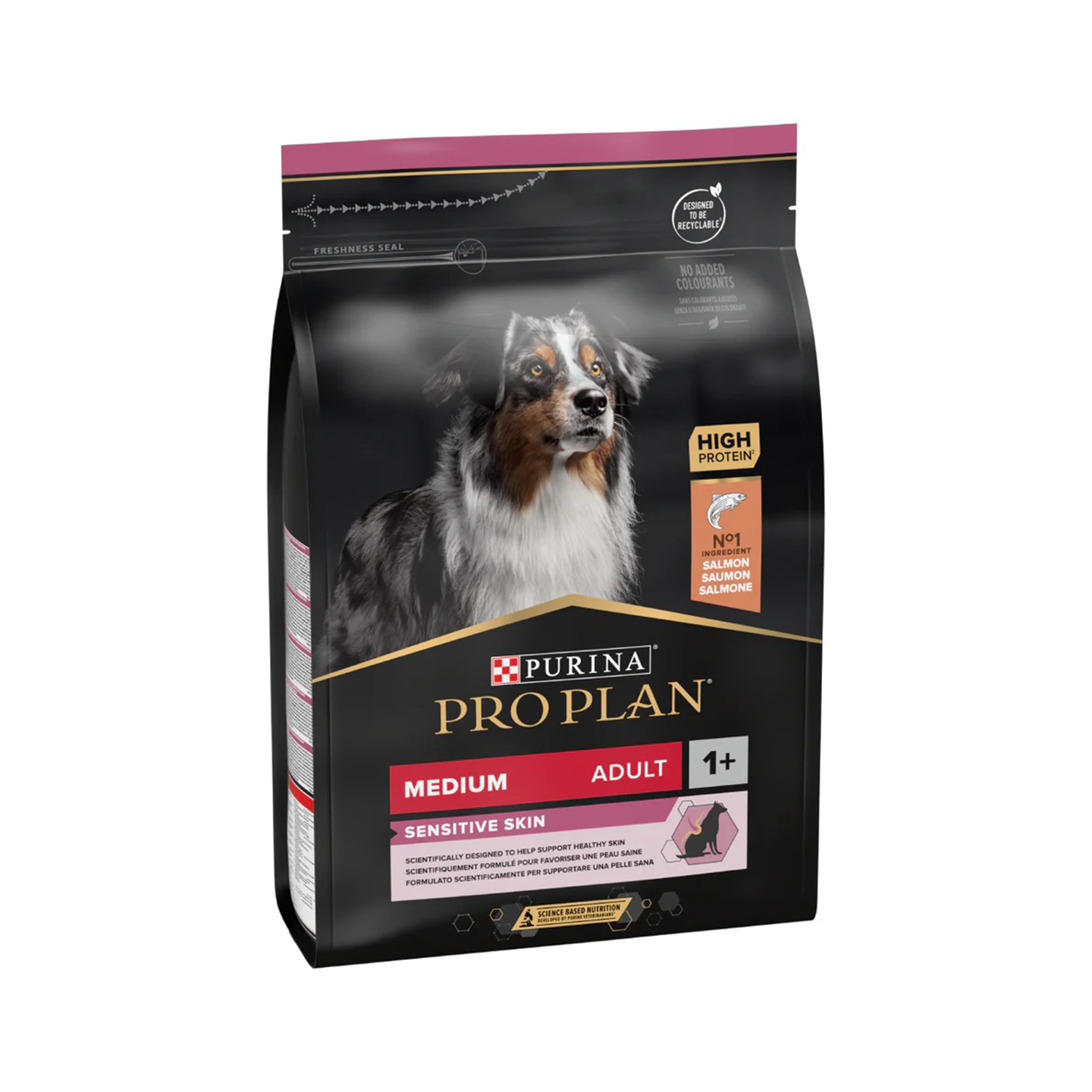 PURINA ®PRO PLAN® Medium Adult Dog Sensitive Skin with Salmon 3 KG