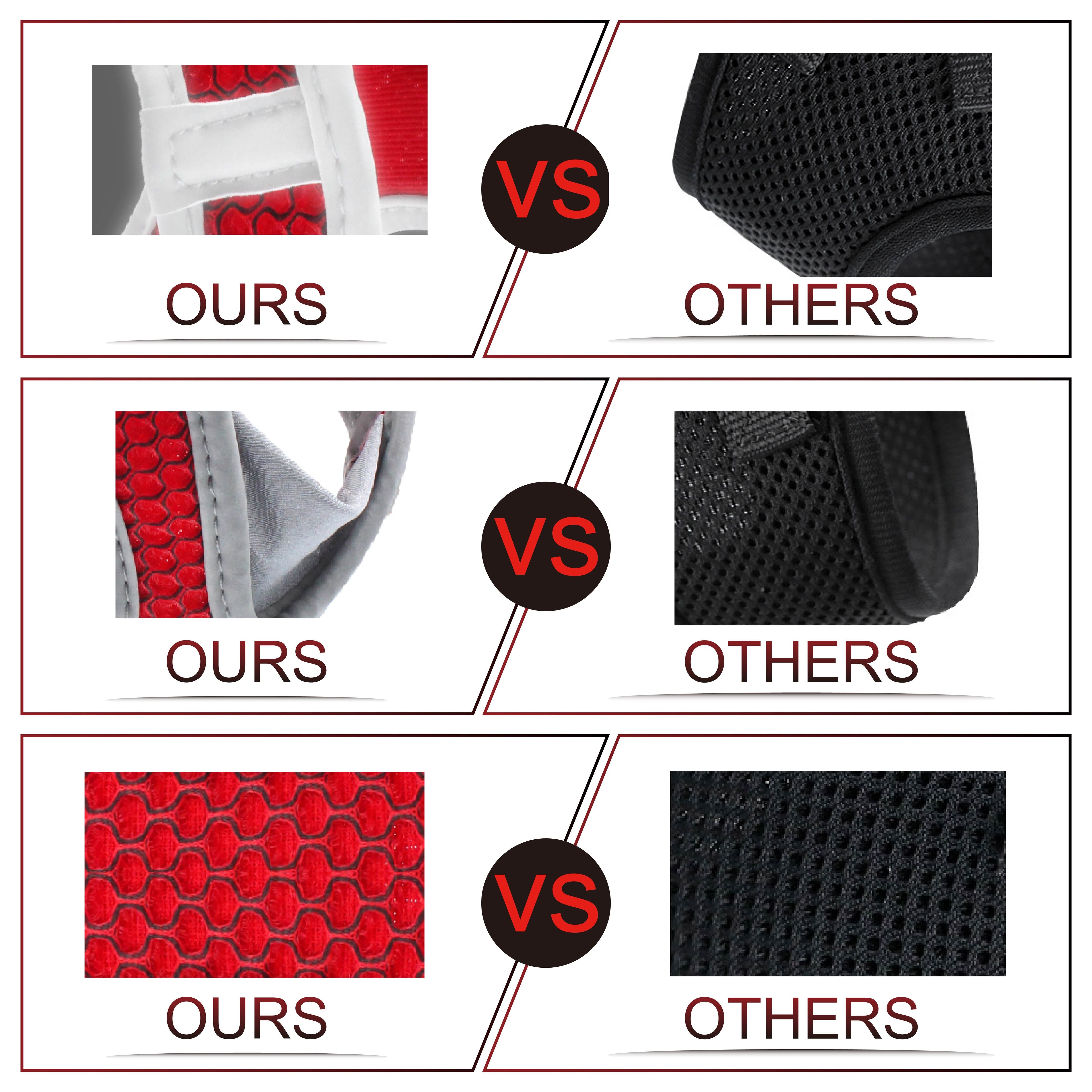 DOCO Athletica Quick Fit V Mesh Reflective Harness X-Large