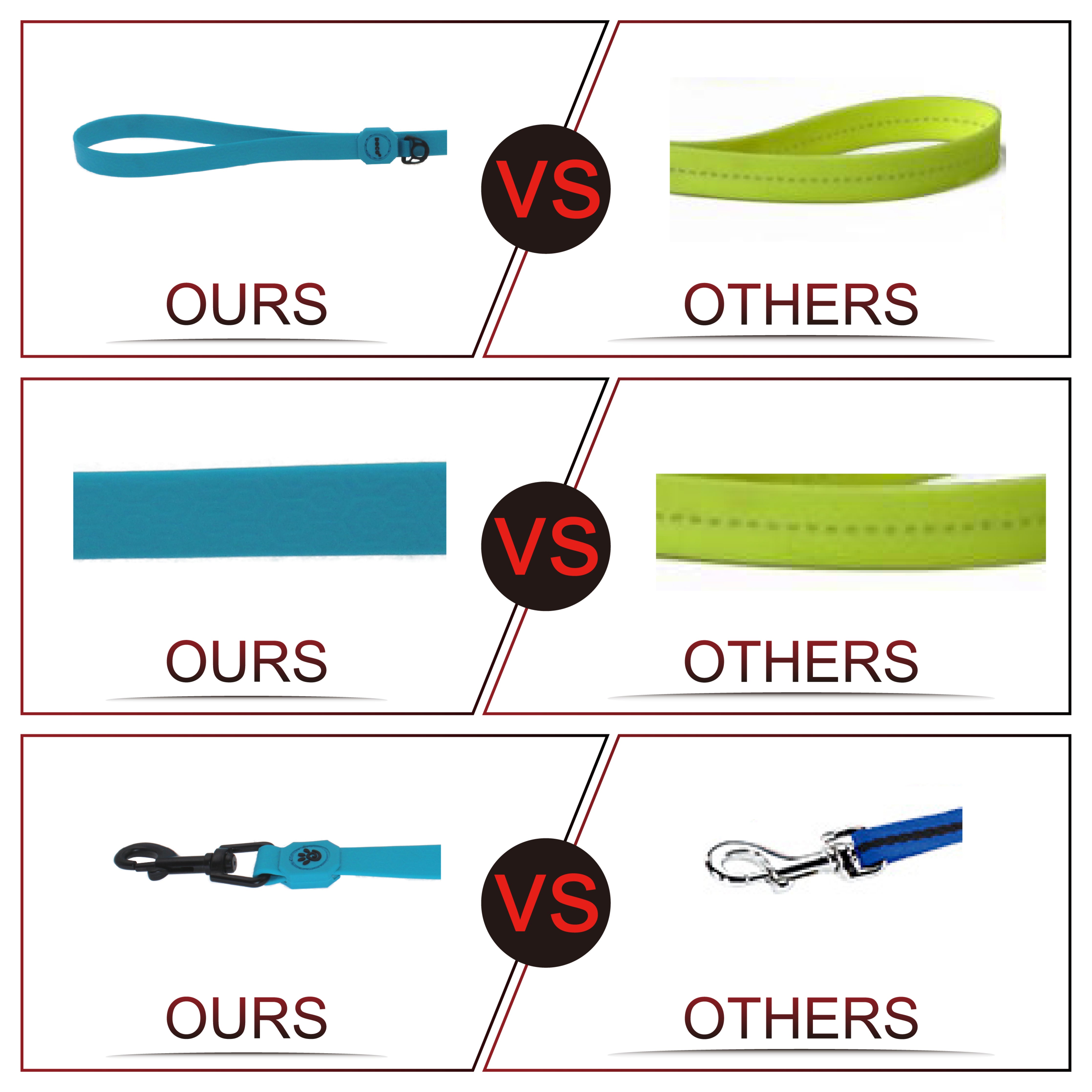 DOCO Jelly Bean Leash 5FT Medium