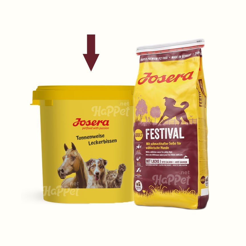 Josera Festival inside bucket 10kg