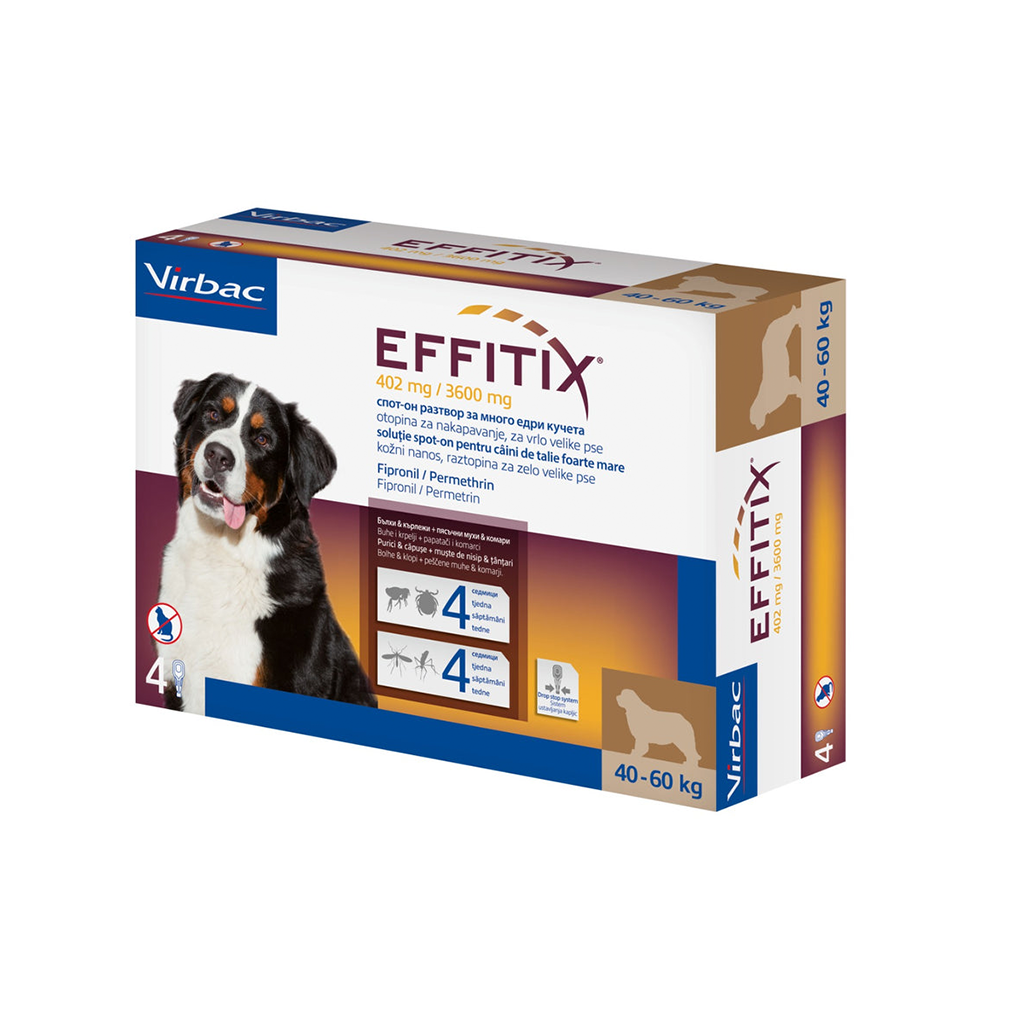 EFFITIX Anti-tick Medicine for Dogs one Pipette