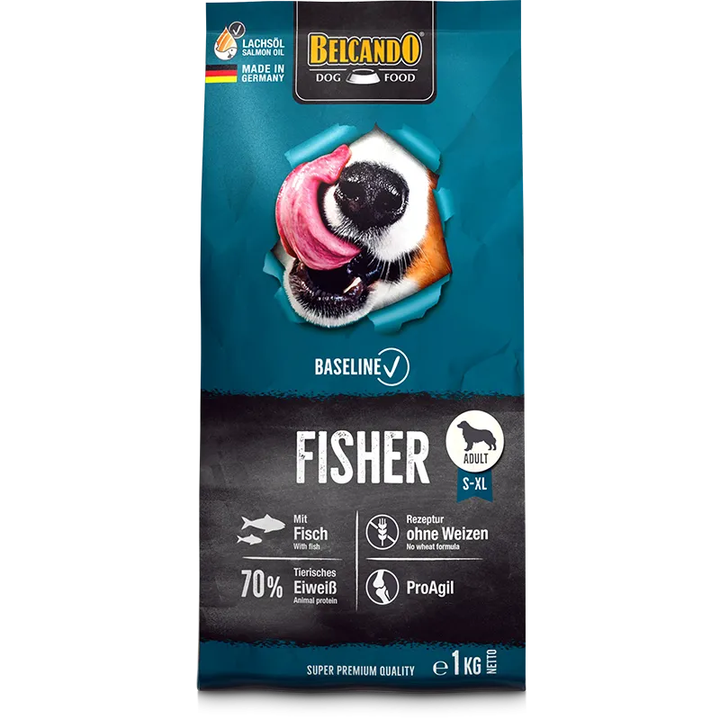 Belcando Baseline Fisher Dog Dry Food 1kg - 12.5kg