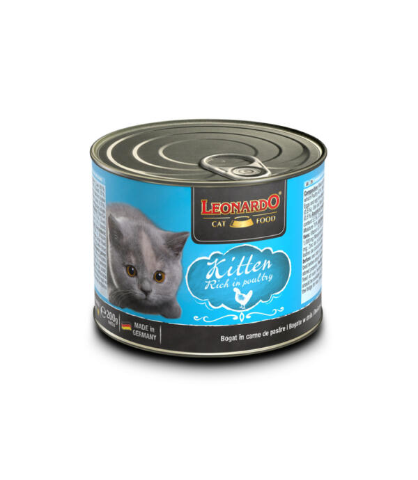 Leonardo Cat Kitten Rich In Poultry 200 g