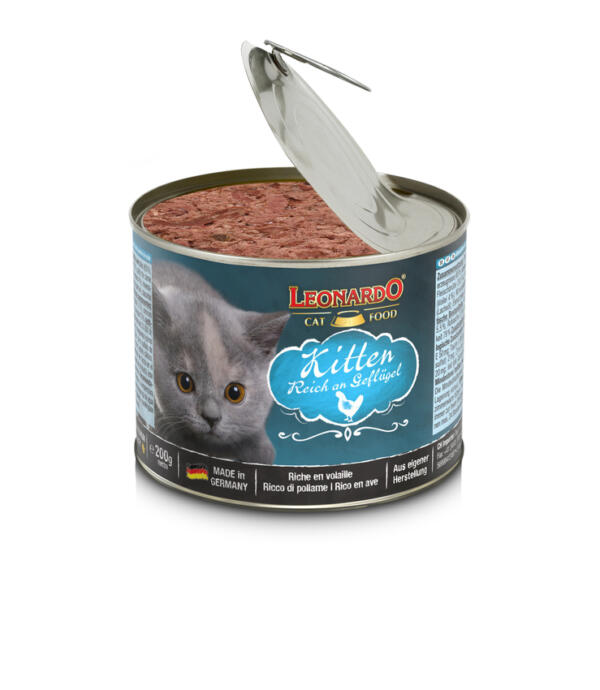Leonardo Cat Kitten Rich In Poultry 200 g