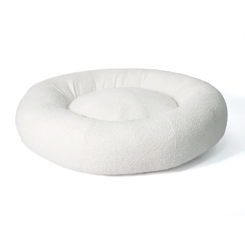 Dog Bed, Soft Round with Fabric, Medium