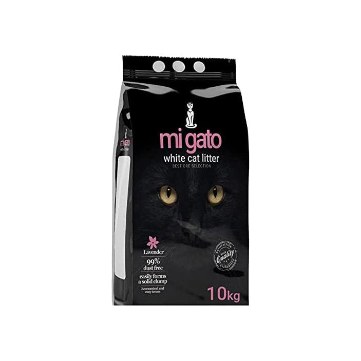 Mi gatto white cat litter Lavander 10kg