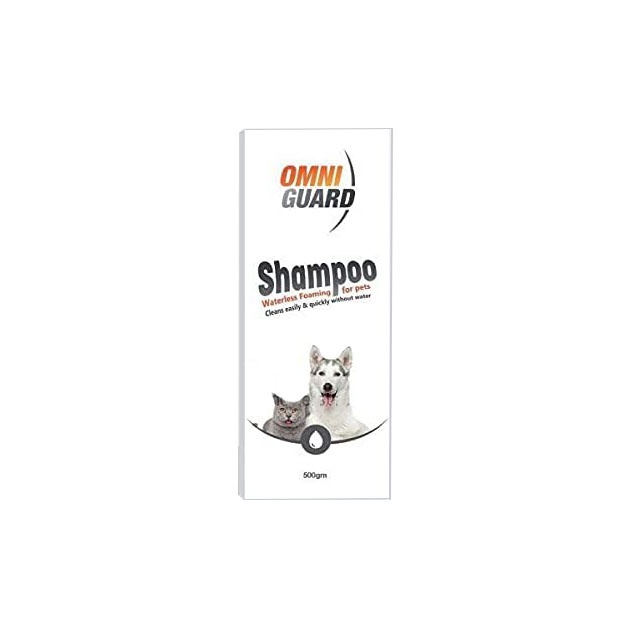 Omni Guard Foaming 500 ml Waterless shampoo for Cats & Dogs