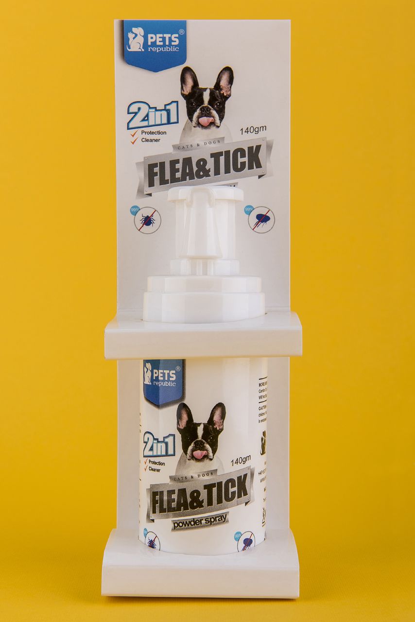 Pets Republic Flea & Tick powder spray 140gm