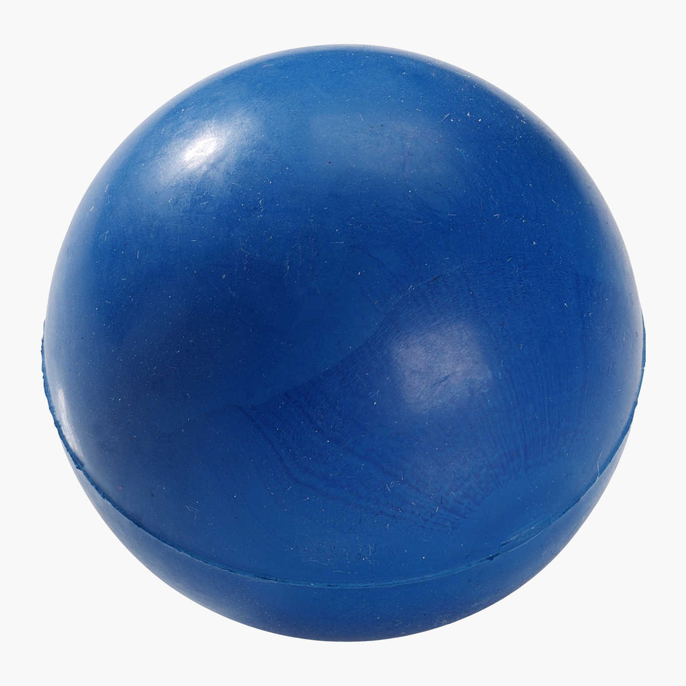 MEDIUM RUBBER BALL SKY-BLUE