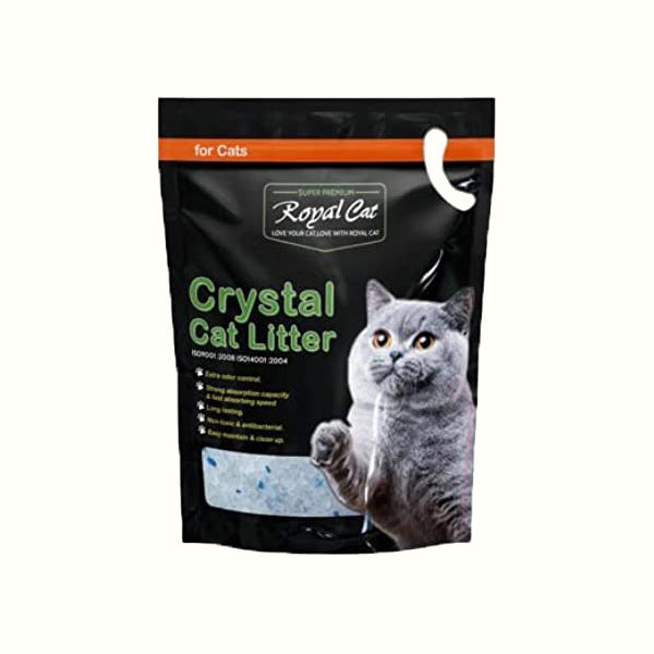 royal cat crystal litter 3.8L black edition