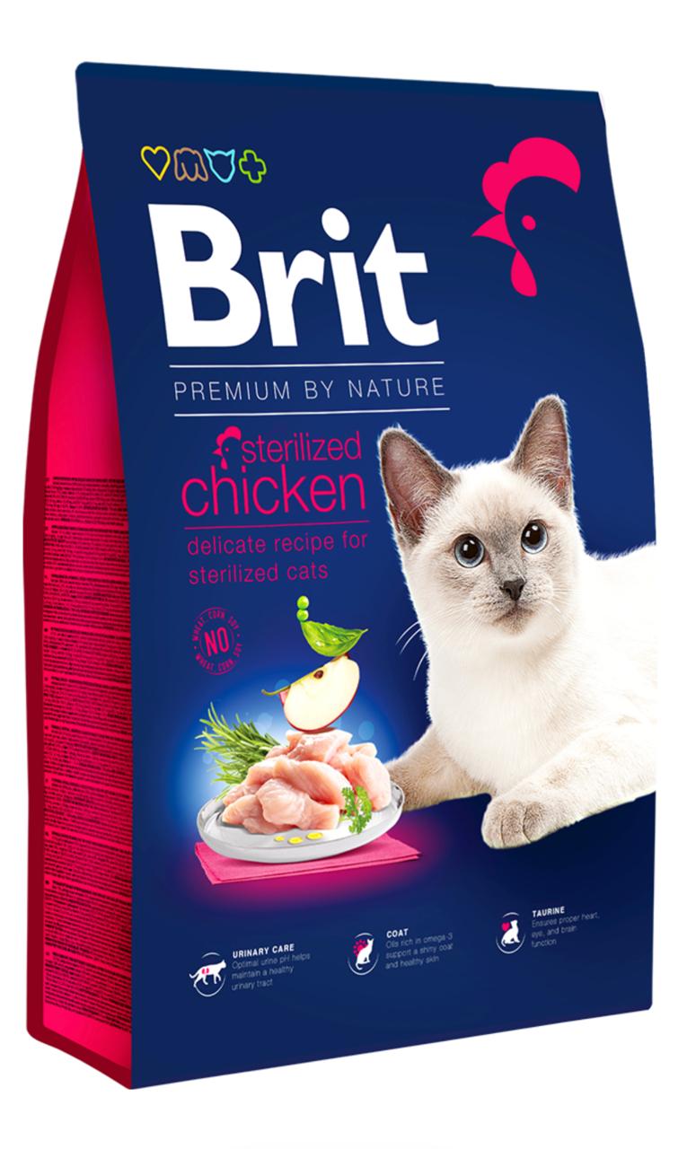 Brit Premium by Nature Cat Sterilized Chicken 1.5 Kg