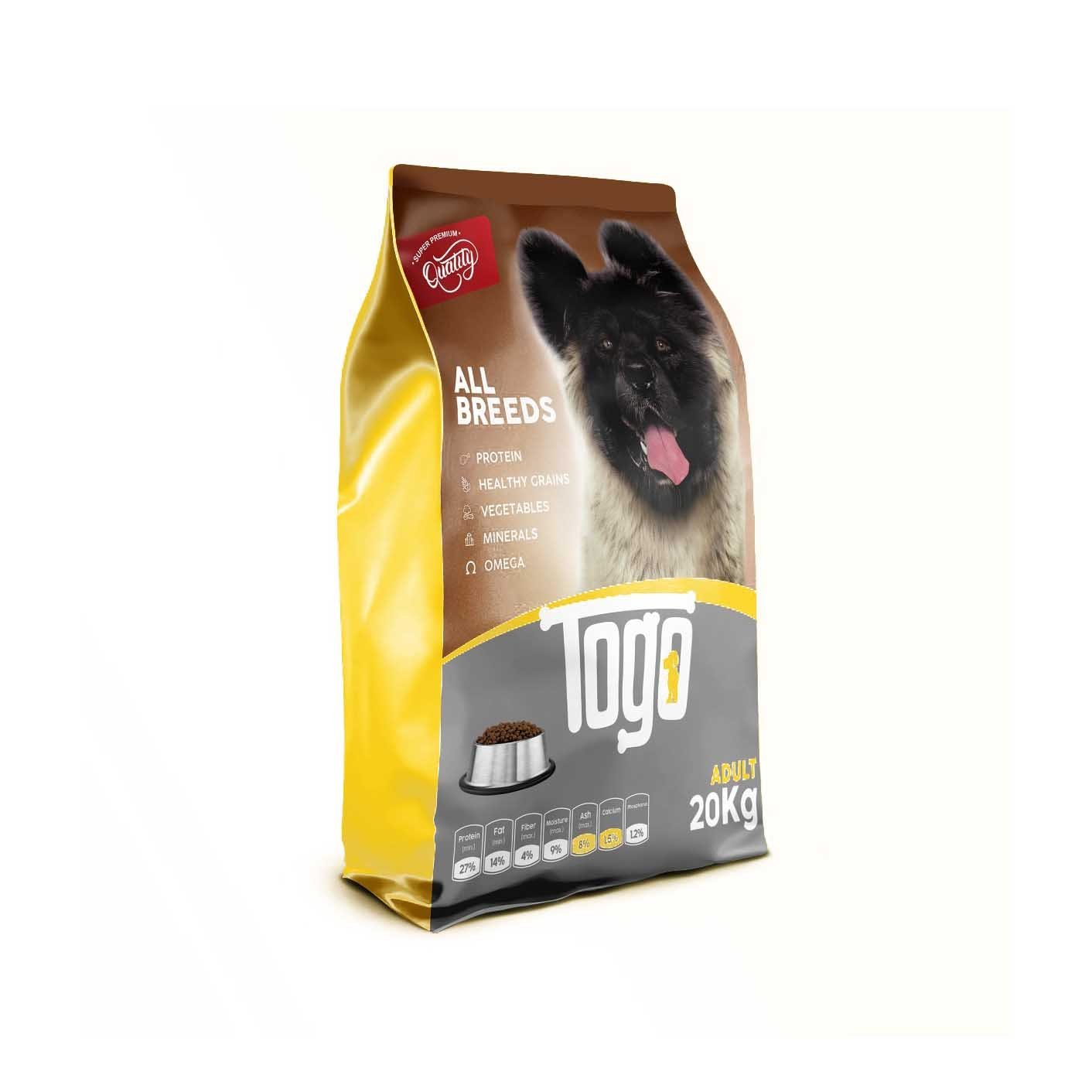 Togo For Adult Dogs 20Kg