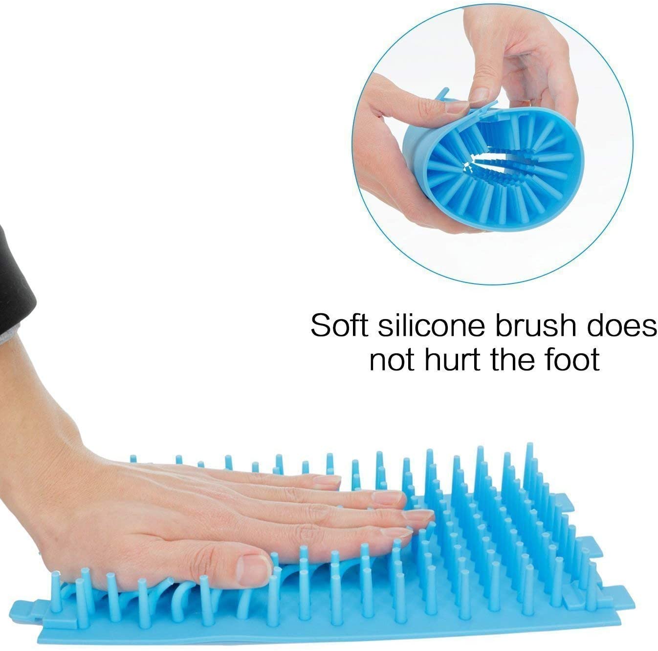 Dog Paw Cleaner Soft Gentle Silicone bristles