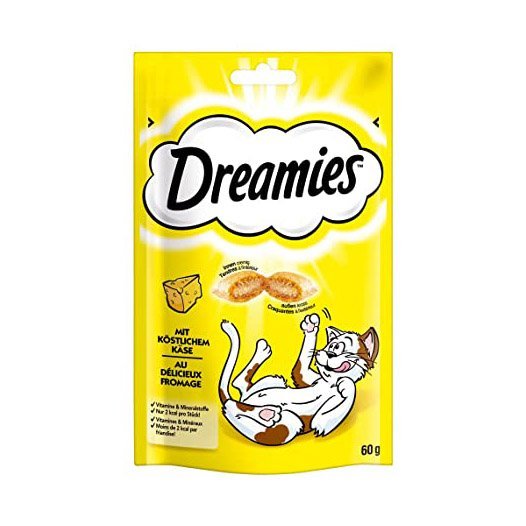 Dreamies Cat Treats Cheese 60G