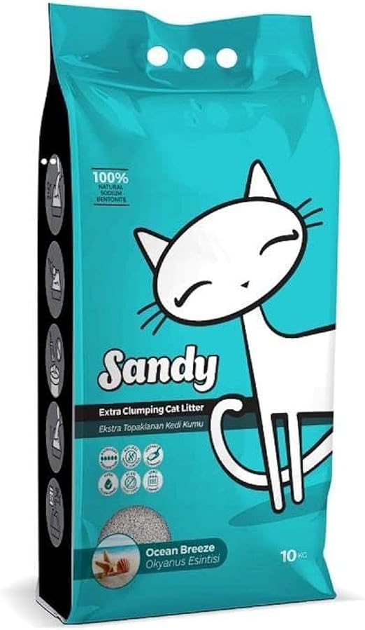 Sandy Cat Litter - Ocean Breeze 10 KG