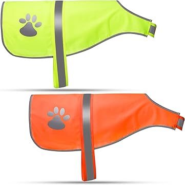 Reflective Safety Vest Gear Fluorescent Dog Clothes Soft Jacket  Dogs