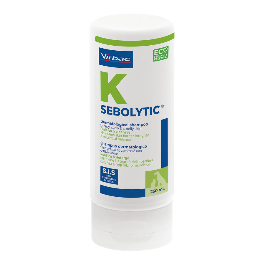 Virbac Sebolytic Shampoo for Dogs and Cats 250 mL